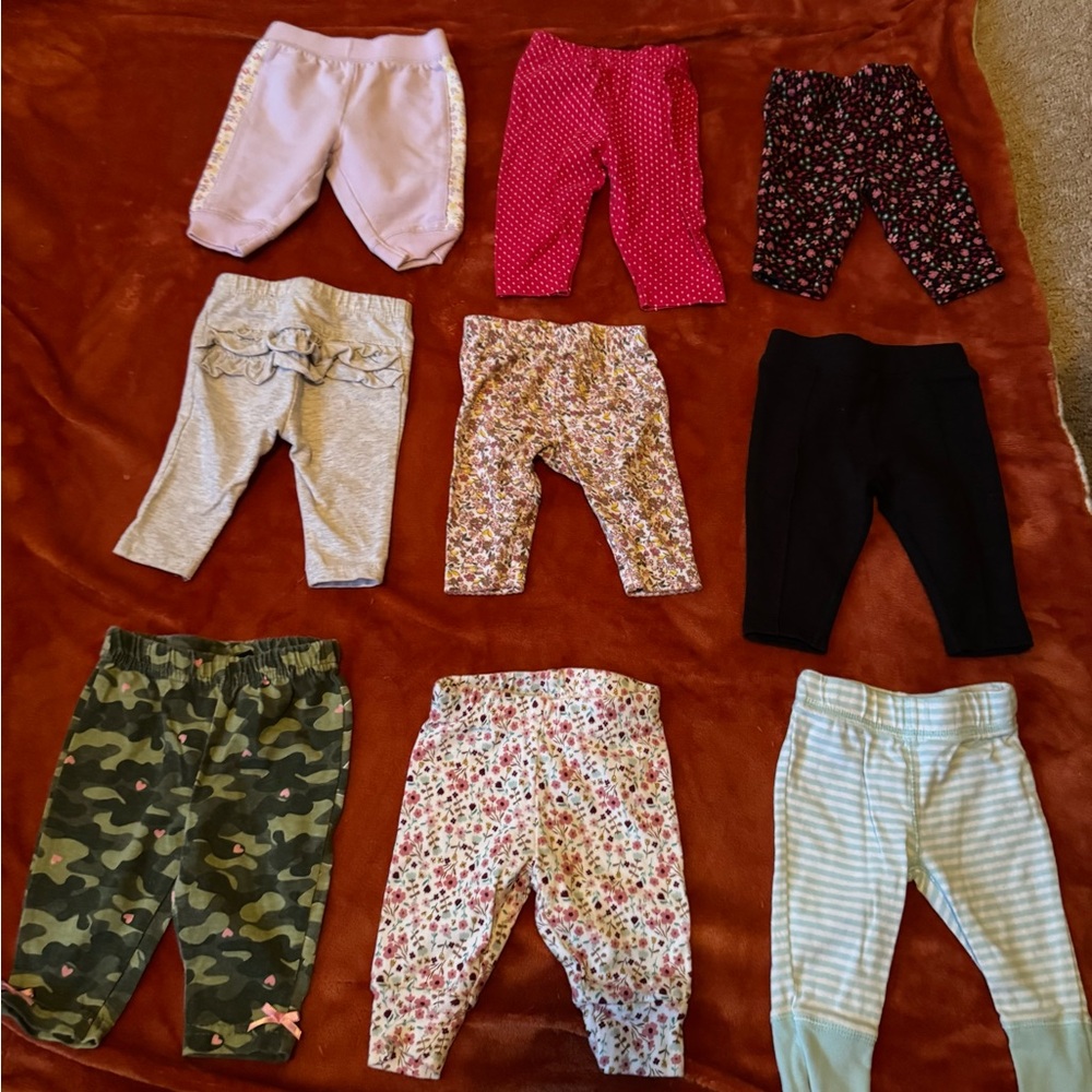 Assorted Baby Leggings Set